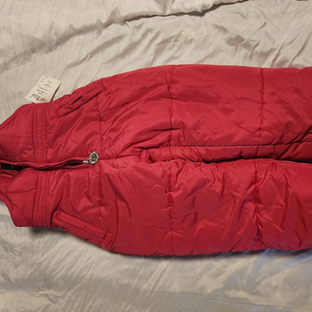 Dkny Pink Puffer Snow Pants
